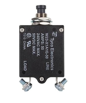David Thiringer W23 Series Thermal Circuit Breaker | 50 Amp - Image 1