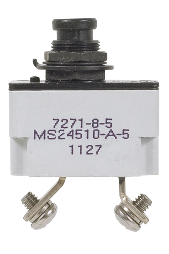 (C)IPG LLC Klixon MS24510-A-5 Circuit Breaker | 5 Amps - Image 1
