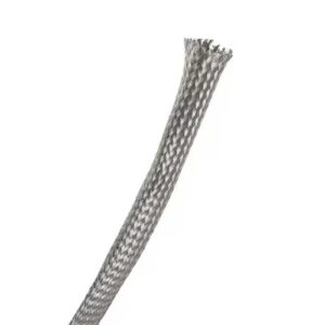 Alpha Wire Tinned Copper Oval Braid | 11/64 in